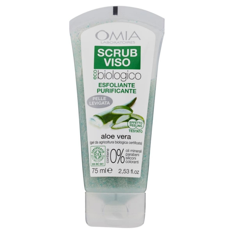OMIA SCRUB VISO ALOE V.ML.75